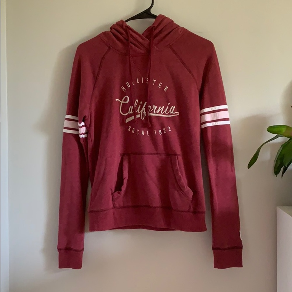 Hollister Embroidered Hoodie